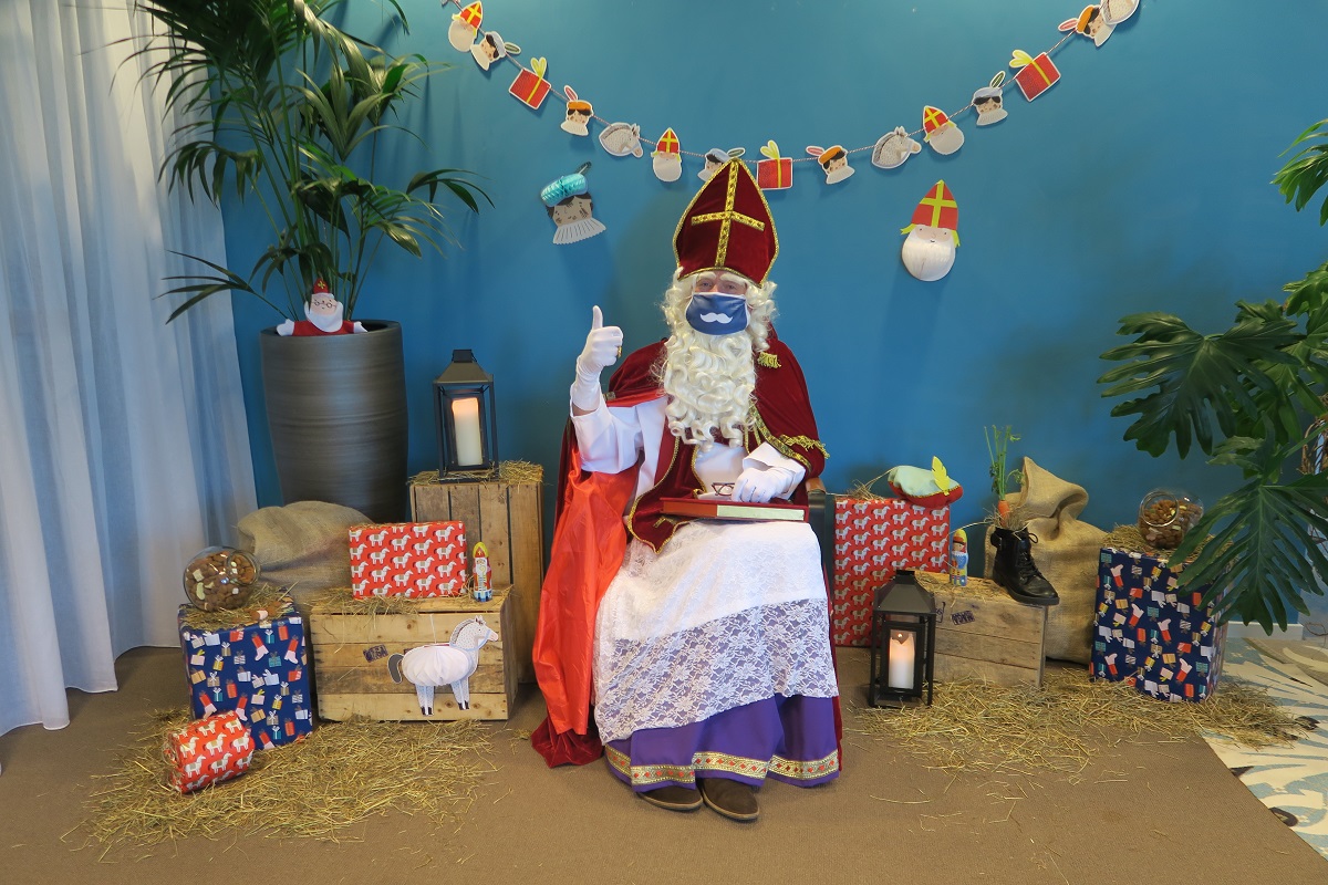 Sinterklaas bij Caesar