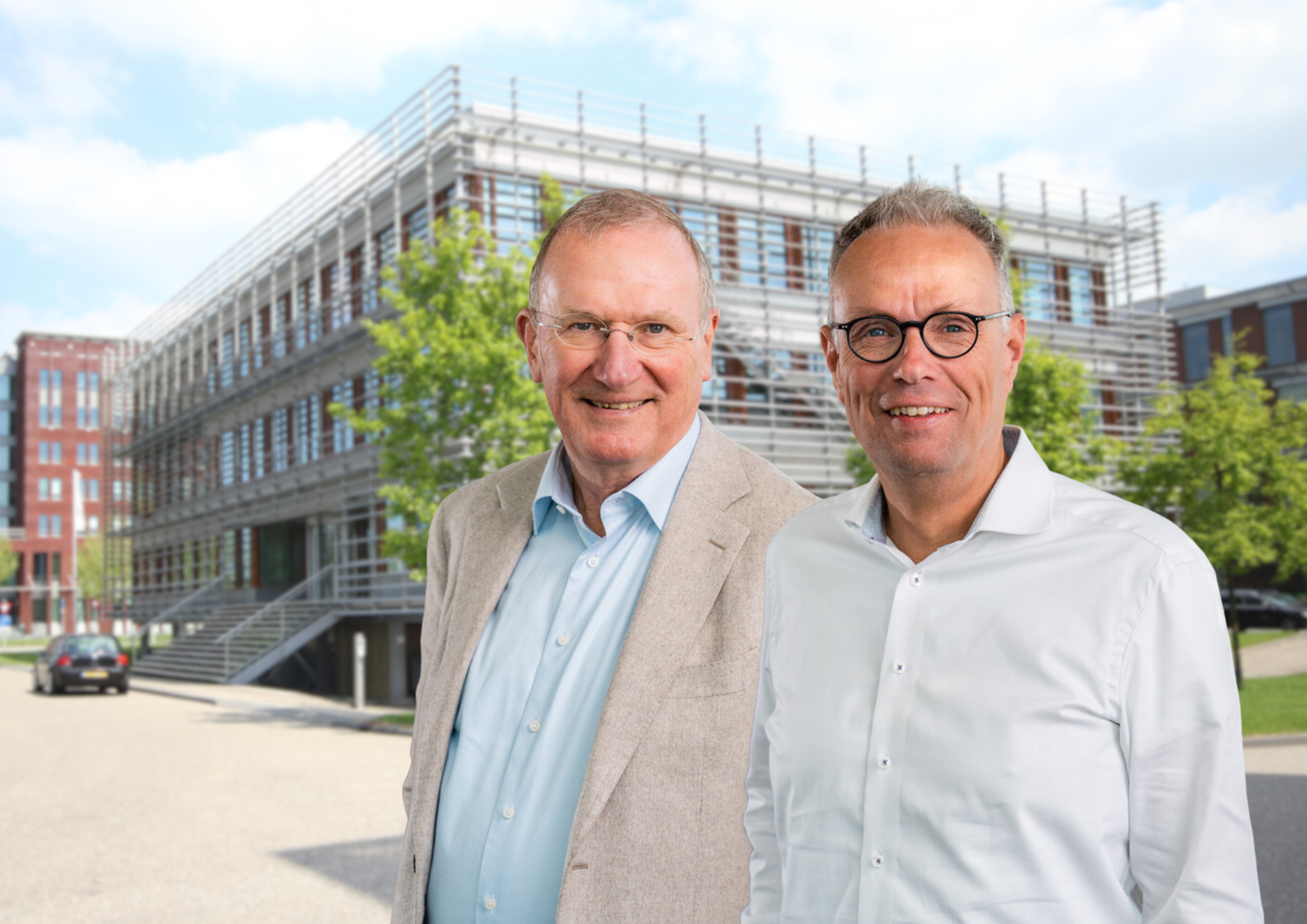 Hans van der Kooij, Luc Spaas (CEO)